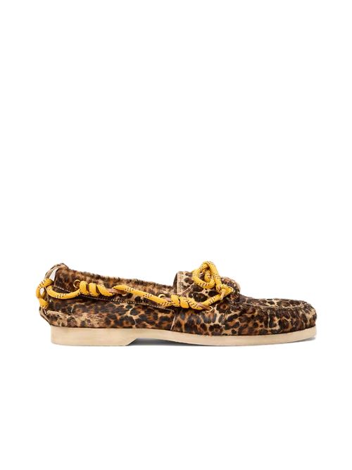 Mocassino Cruise Donna in cavallino leopardato Golden Goose Golden Goose | GWF00883F00831981487